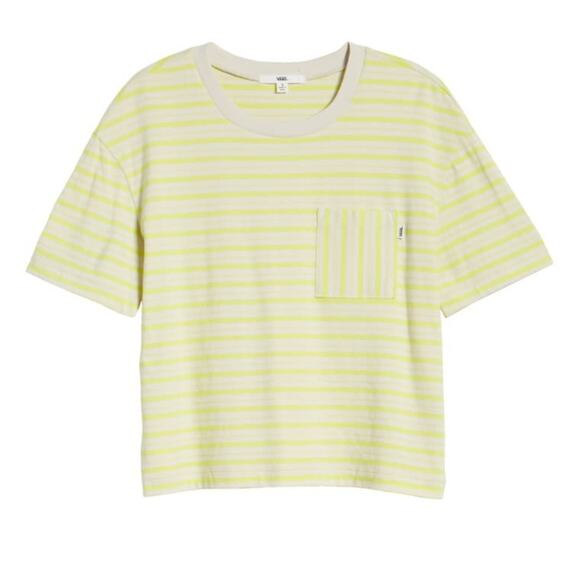 Vans Tops - New Vans Stripe Pocket Tee